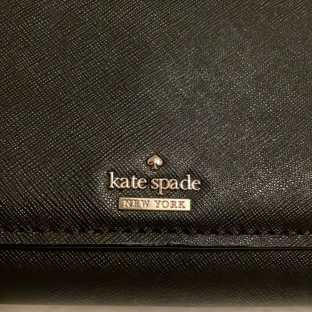 Kate Spade Black Staci Small Flap Crossbody - Picture 8 of 9